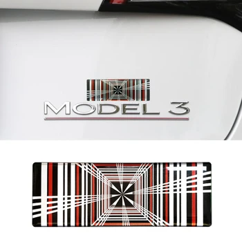 1 бр. автомобилни стикери в клетката, резервни части и Аксесоари за Tesla Model 3 Y S X Аксесоари, Емблемата на колата, Икона, Стикери с логото на Аксесоари за интериора