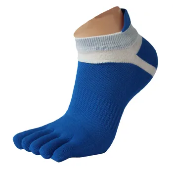 1 Чифт мъжки спортни чорапи Meias за бягане с пет пръста на краката си чорапи мъжки meias masculina جوارب calcetines hombre Мъжки чорапи горещата новост