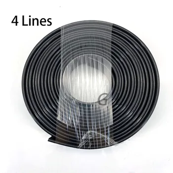 10-метрова UV-чернильная тръба 4 линия за Epson DX4 DX5 DX7 head pipe/Mimaki Mutoh Xuli Galaxy мастило маркуч за UV принтер