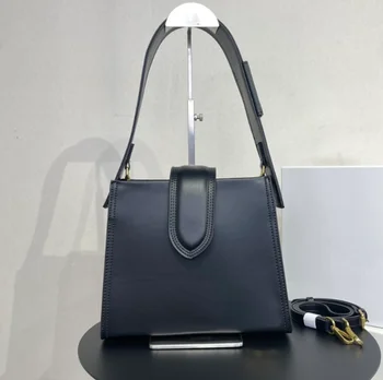 2022 Нова мода висококачествена Кожена ръчна пазарска Чанта, дамска Чанта през рамо, чанта под мишниците