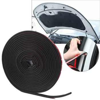 26 ФУТА 8 m B-Образна покритие, черна гумена уплътнение за автомобил, универсална за запечатване на ръбове на вратата на колата, кухи мерки и теглилки