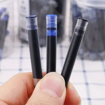 30 бр. Универсална черна синя писалка Jinhao Касети с мастило 2,6 мм за захранване на училище канцеларски материали M17F