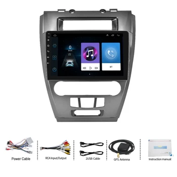 Android 12 Безжичен CarPlay 2 + 32G Кола Стерео Радио GPS за Ford Fusion 2010-2012 Автоматична Навигация Мултимедийни Плейъри Навигатор