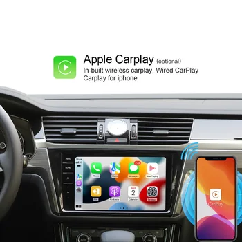 Hualingan Android CarPlay мултимедийна кутия за голф 7 MIB3 Авторадио Apple CarPlay Android Автоматично главното устройство стерео актуализация wifi 4G