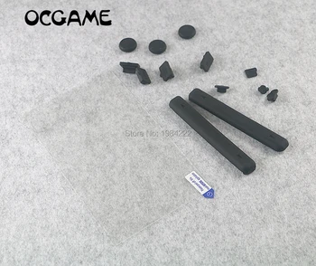 OCGAME за Nintendo Switch NS, прахозащитен комплекти, прахоустойчив, калъф, окото корк за гнезда, комплекти + Защитно фолио за екран от закалено стъкло, на 5 групи