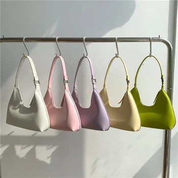 Sac A Main Femme Women ' s Fashion Retro Solid Color Simple Shoulder Bag Casual Versatile Портфейла Handbag чанти дамски модни 2023
