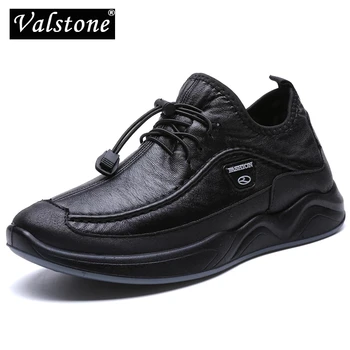 Valstone/ популярни мъжки маратонки; сезон есен-зима; ежедневни обувки; непромокаемая кухненски обувки на равна подметка; работна обувки готвач без шнур; водоустойчив модни Hombres