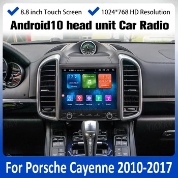Авто радиоплеер Android10 За Porsche Cayenne 2010-2017 мултимедиен Плейър GPS Навигация Авто Стерео
