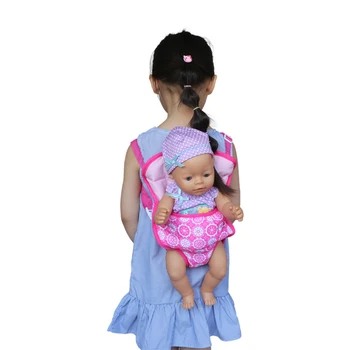 Детска кукла Предпоставка за изпращане, раница за кукла, аксесоар, чанта за носене на открито, чанта за съхранение на колана, Играчки за 1/4 кукли, подаръци за момичета