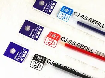 Мастилницата Zebra 0,5 мм, за пълнене на писалка CJ-0,5 за гелевой дръжки JJ1 JJ4 JJS1 Япония