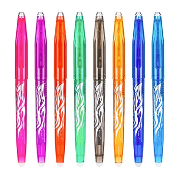 Многоцветен стираемая гел писалка 0,5 мм, кавайные химикалки, инструменти за творчество, рисуване, офис ученически пособия, офис консумативи 3 бр.
