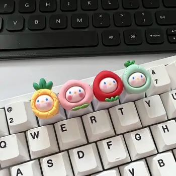 Прекрасен капачка за ключове fruit baby 3D Cherry MX Ос за механична клавиатура, капачки за ключове oem, двойка подаръци