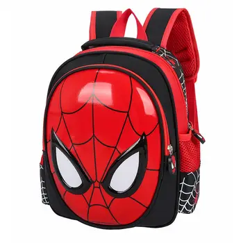 Раници Super heroes Нова Училищна чанта 3D стерео За деца, раница за детска градина за момчета, Детски мультяшные чанти