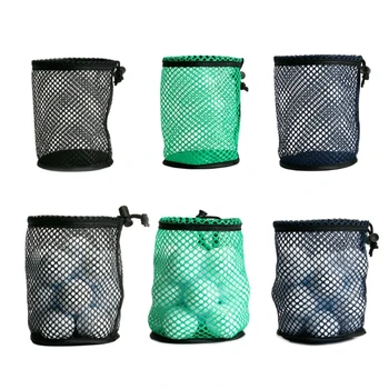 Специална окото чанта за голф, найлон окото чанта, чанта за съхранение на топки, чанта за топки побира 12-50 топки, чанта за топките за голф, практични аксесоари