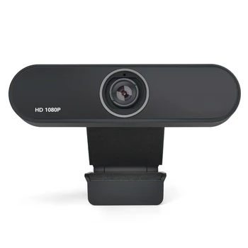 Уеб камера H800 1080P Full HD Уеб камера с Вграден микрофон 1920 x 1080P USB Plug &Play видео на широк екран, уеб камера в наличност