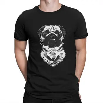 Уникална тениска с татуировка на кучето си, тениска за почивка Capt Blackbone the Pugrate, най-новата тениска за мъже и жени